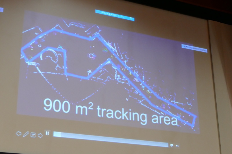 ショッピングモール(ATC)での実験