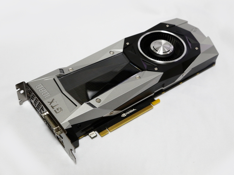 GeForce GTX 1080搭載ビデオカード「ZOTAC ZT-P10800A-10P」。リファレンスデザイン準拠のFounders Editionだ