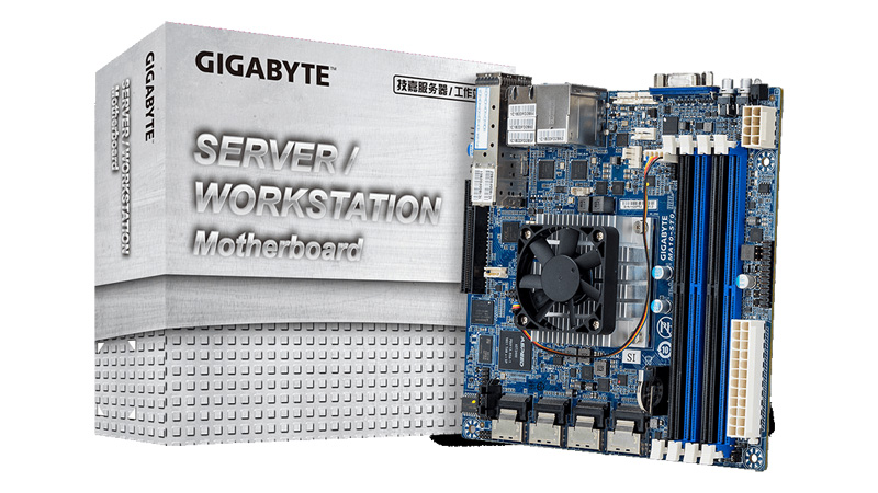 GIGABYTEのAtom C3958搭載Mini-ITXマザー「MA10-ST0」