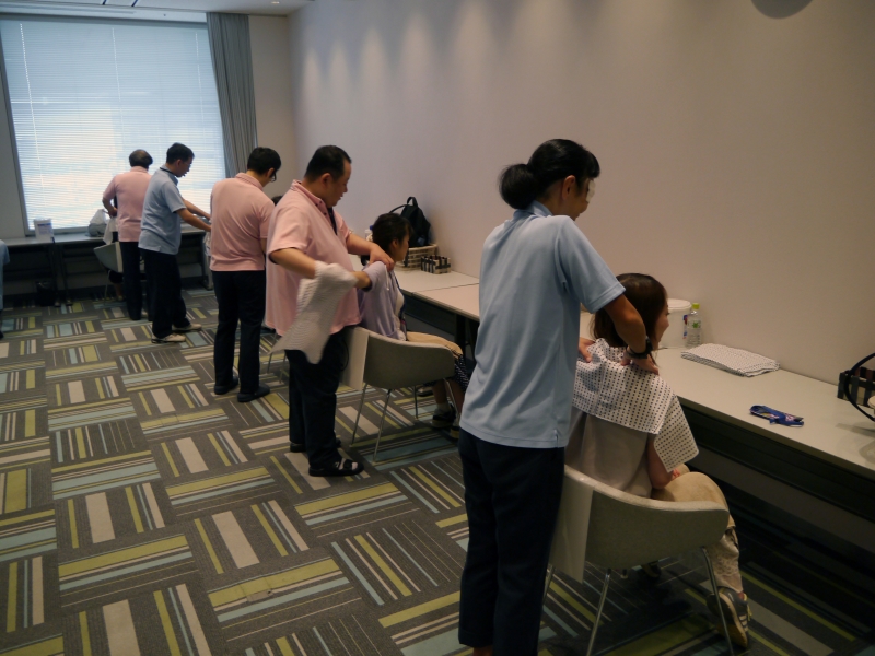 クイックマッサージ体験