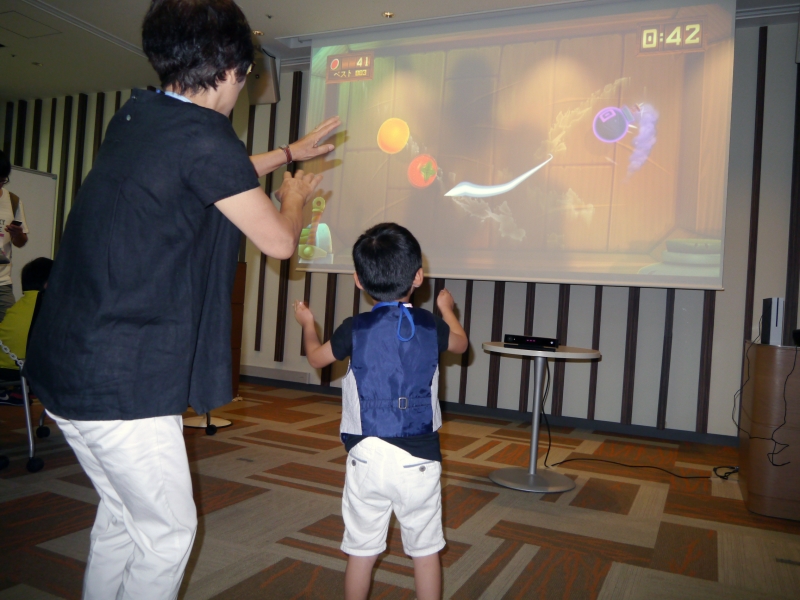 Xbox Oneで「FRUIT NINJA KINECT2」をプレイ