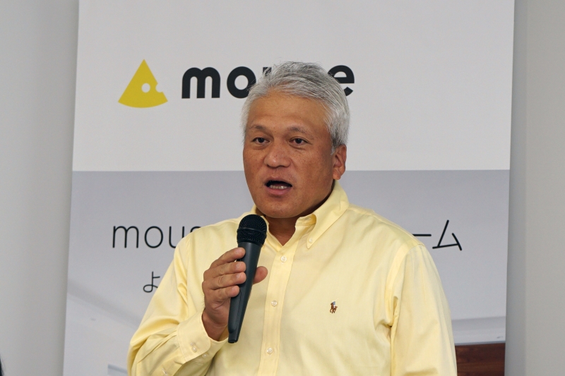 マウスコンピューター代表取締役社長の小松永門氏