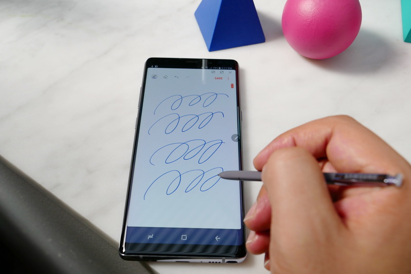 非常になめらかなペン入力が可能