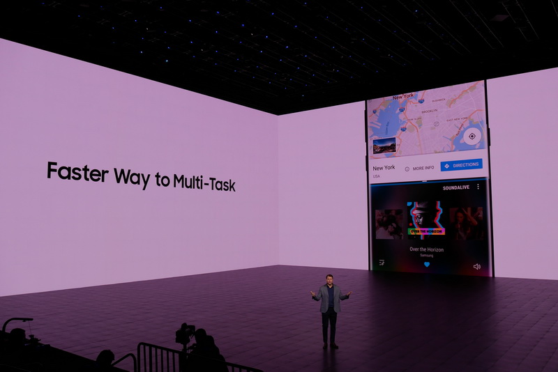 アイコン1タップで登録した2つのアプリがMulti Windowで同時起動