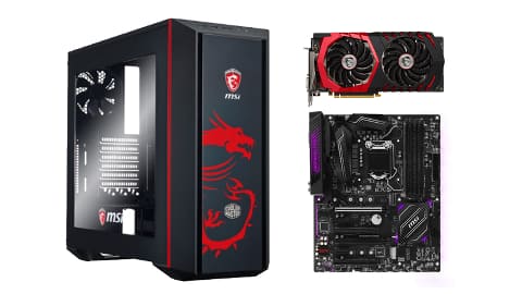 ニュース・フラッシュ】MSI、Cooler Masterのドラゴンロゴ入りケースと