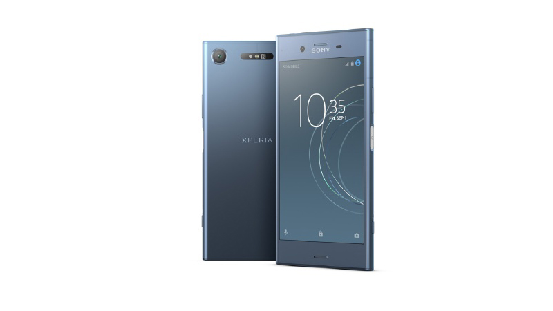 Xperia XZ1のムーンリッドブルー