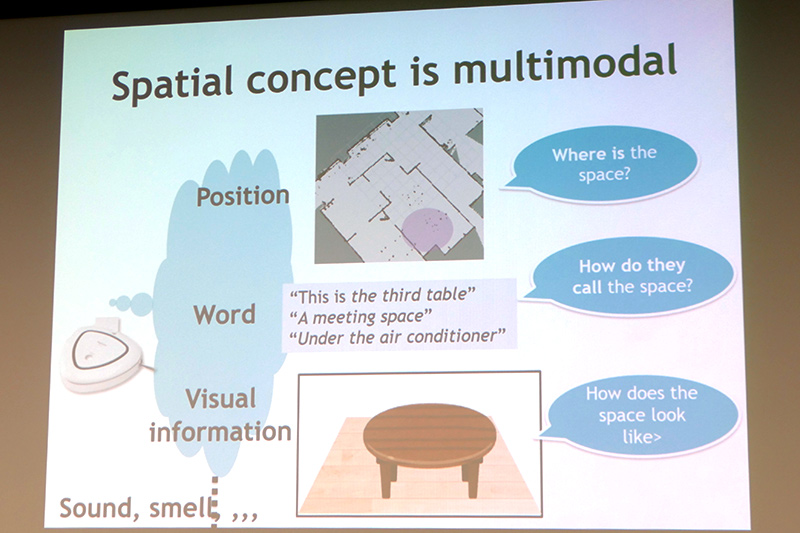 ロボットに場所の概念を与える