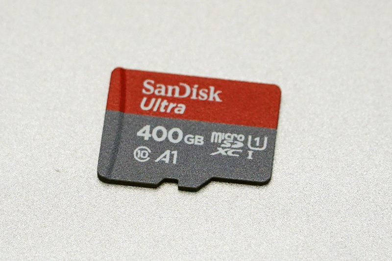 400GB SanDisk Ultra microSDXC UHS-I card