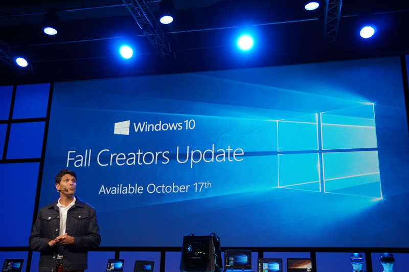 Windows 10 Fall Creators Updateは10月17日から提供予定