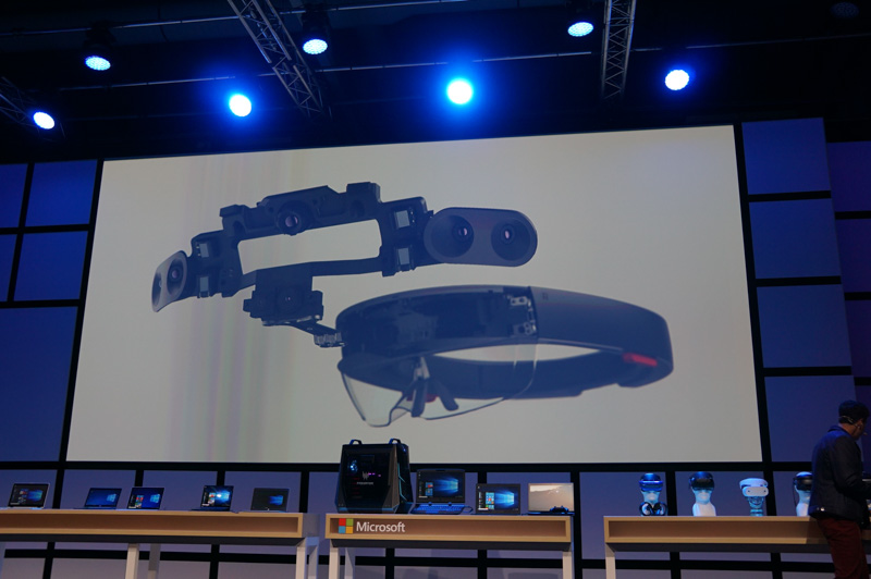 HoloLensの分解写真