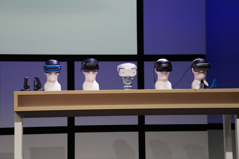 各社のWindows MR HMD