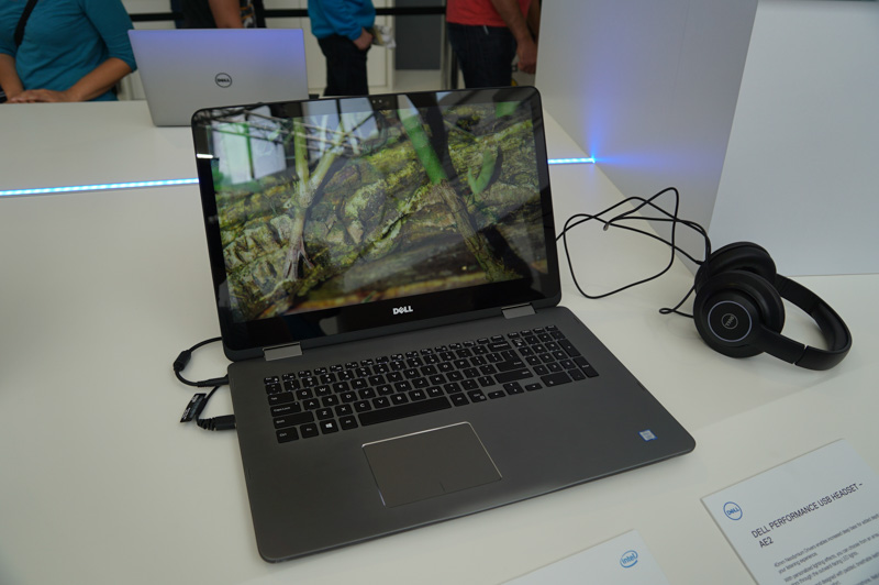 展示されていたのは第7世代Core搭載製品だった