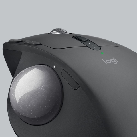 ロジクール、7年ぶりの新作トラックボール「MX ERGO」 - PC Watch