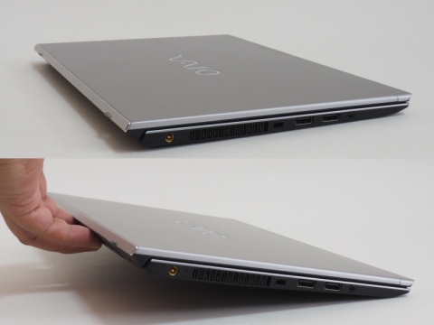 Hothotレビュー】水かけ試験にも3分耐える13.3型モバイルノート「VAIO