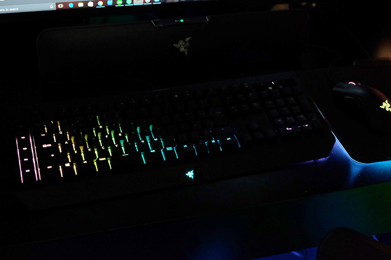 キーボードが連動