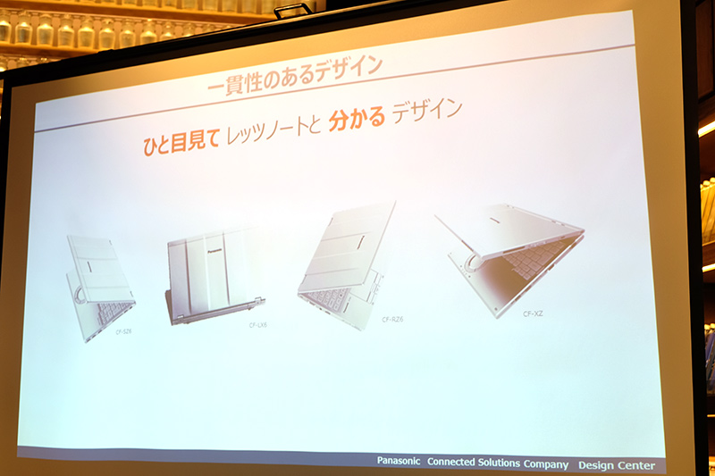 一貫性のあるデザイン
