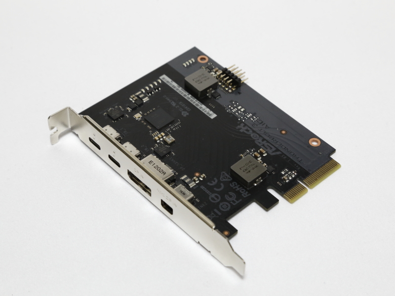 ASRockのThunderbolt 3拡張カード「Thunderbolt 3 AIC」