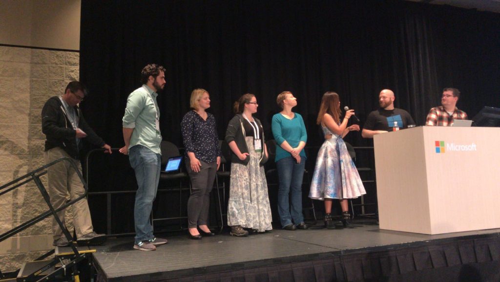 開発チームはMicrosoft Igniteに参加