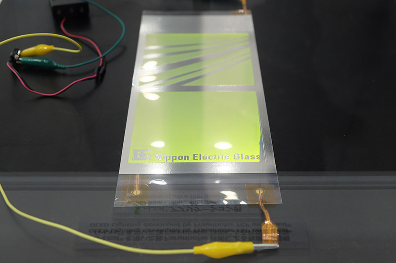 ロールtoロールの有機EL照明開発に採用