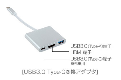 Type-C変換アダプタ