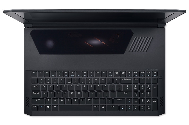 キーボード後部にゴリラガラスのタッチパッドを搭載