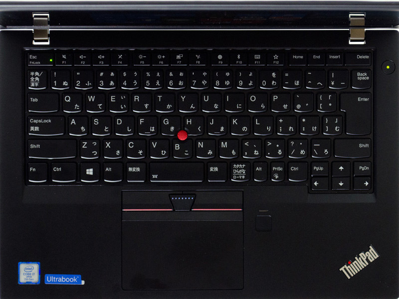 最新鋭ThinkPad 470sのキーボード