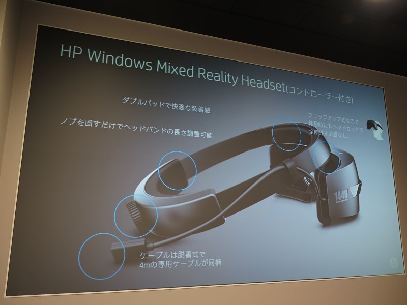 Windows MR対応ヘッドセットの投入