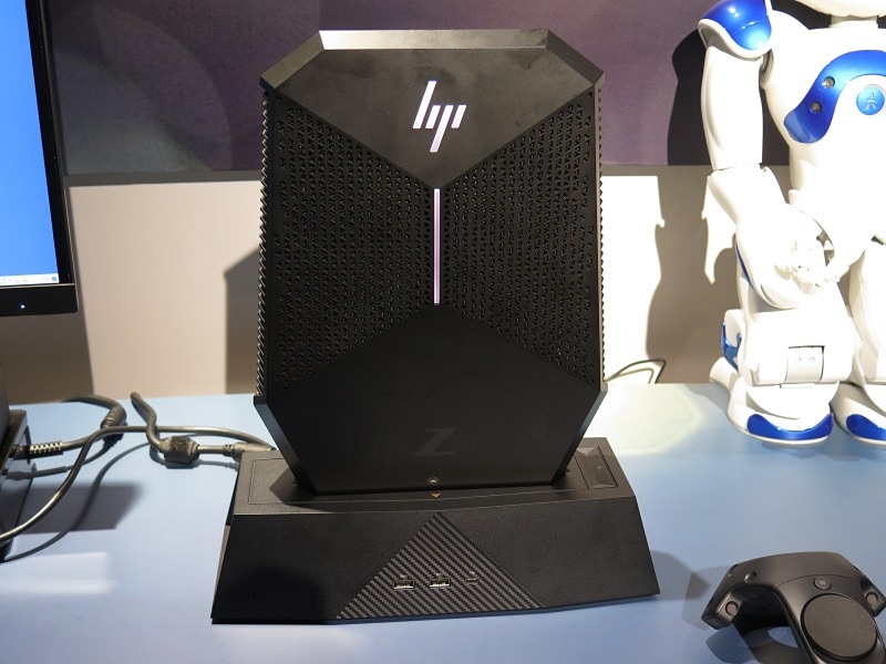 ドッキングステーションに装着したところ