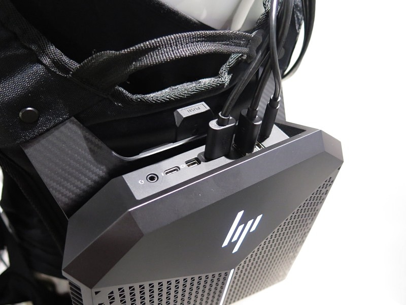 本体上部のインターフェイス