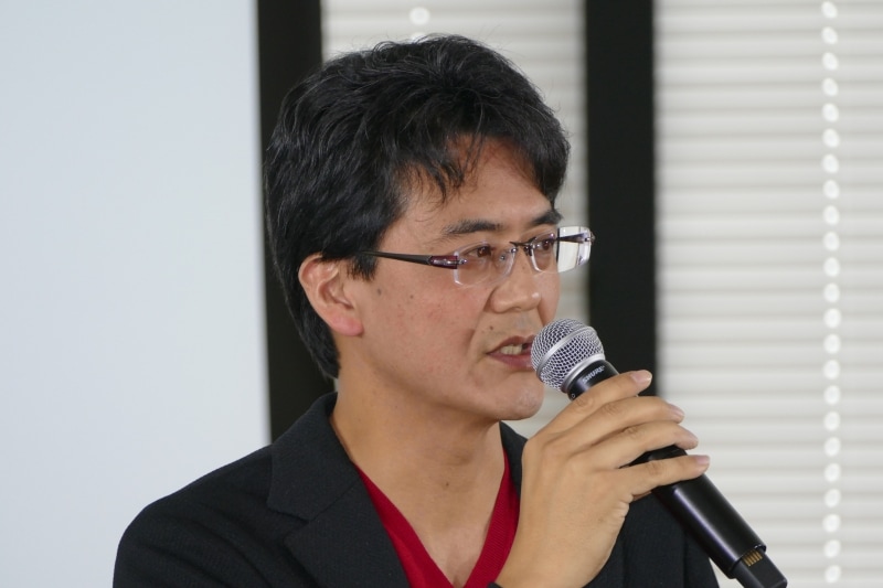 技術紹介を行なったソニーモバイルコミュニケーションズ株式会社 スマートプロダクト部門 エージェント企画開発室 室長 倉田宜典氏