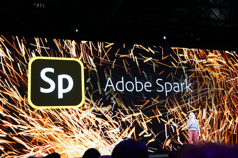 モバイル向けのコンテンツを手軽に作成できるSpark、現在は英語版のみ提供されているが、シャルマ氏によれば今後日本語版など多言語展開も予定されている