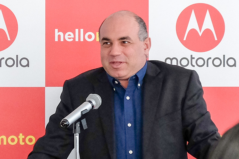 モトローラ・モビリティ・ジャパン株式会社 代表取締役社長 ダニー・アダモポウロス氏