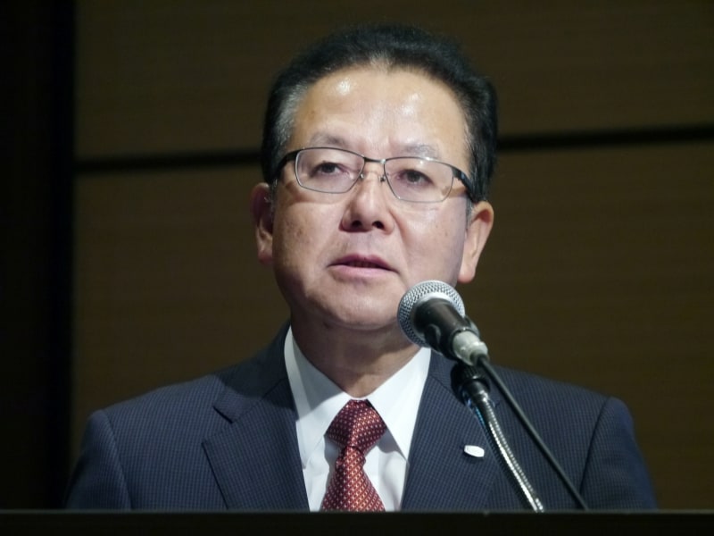 富士通 代表取締役社長の田中達也氏