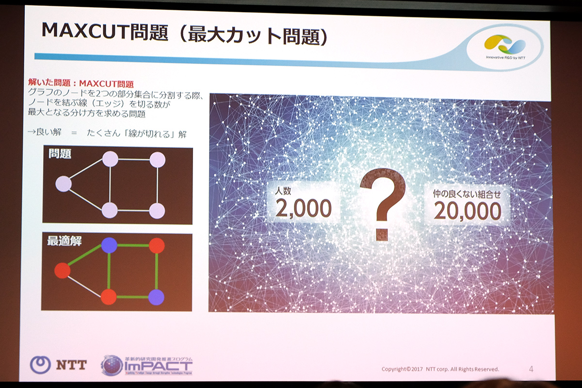 これを2,000ノードまで問題を大きくすると、2万通り