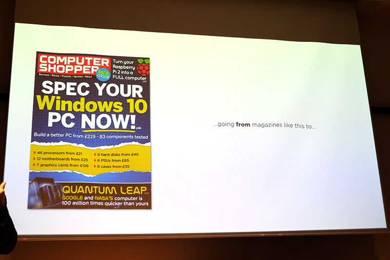 今まではPC雑誌に取り上げられてきた