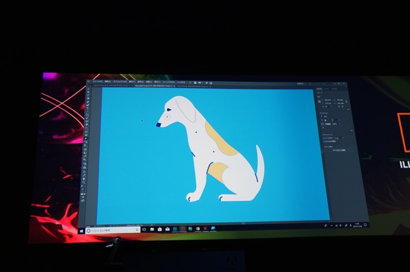 Illustratorのパペットワーク