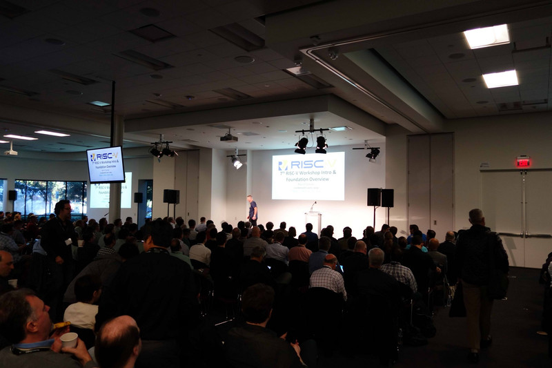 7th RISC-V Workshopの会場。今回はWestern Digitalがカンファレンス会場を提供