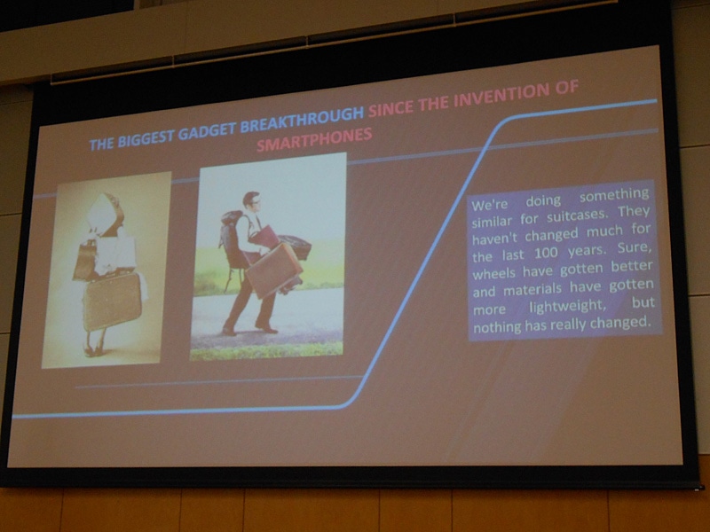この革新がスーツケースにももたらされる