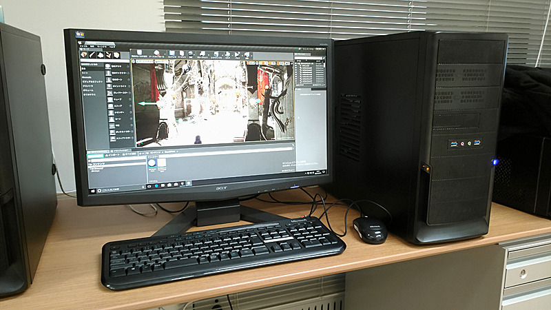 検証に使用したデスクトップ