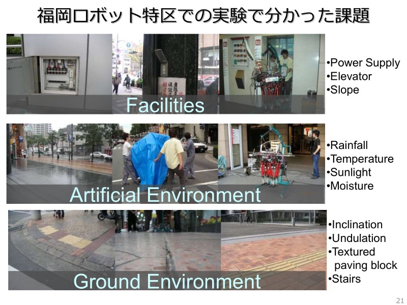 現実の路面には多くの難しい問題が潜んでいる