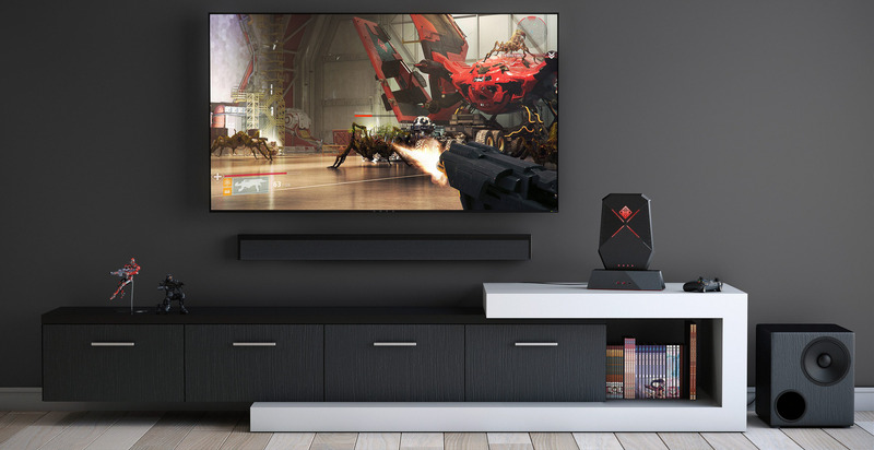 HPの「OMEN X 65 Big Format Gaming Display with NVIDIA G-SYNC」(提供：HP)