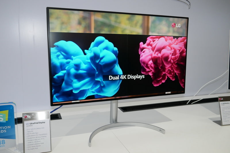 4K表示対応の31.5型液晶ディスプレイ「32UK950」