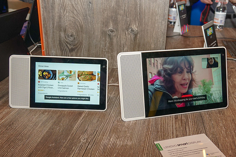 Google Assistant内蔵の「Lenovo Smart Display」