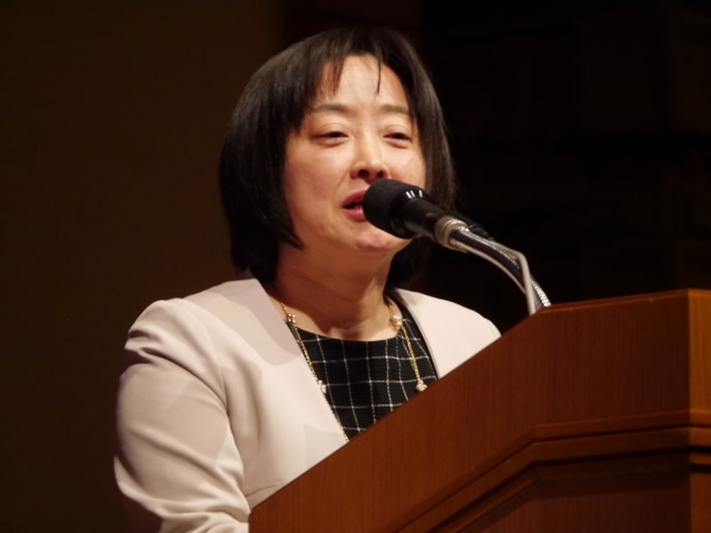 富士通執行役員AI基盤事業本部長の吉澤尚子氏