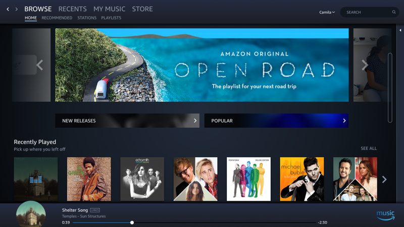 Amazon Music for Windows 10