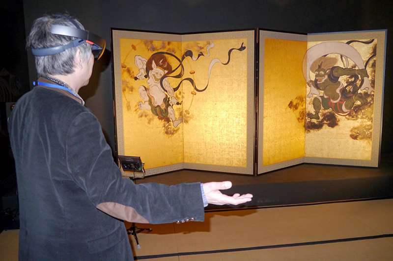 本誌でおなじみの山田祥平氏も「MRミュージアム in 京都」を体験