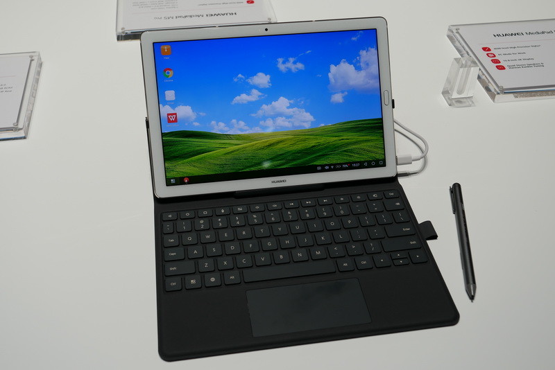 MediaPad M5 10.8型モデルをベースにペンに対応した「MediaPad M5 Pro」