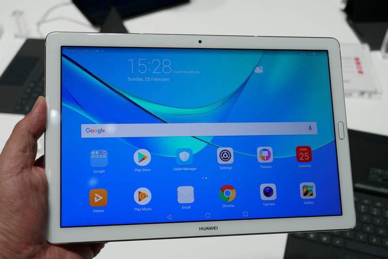 ペン対応以外の仕様は、MediaPad M5 10.8型モデルとほぼ同じ