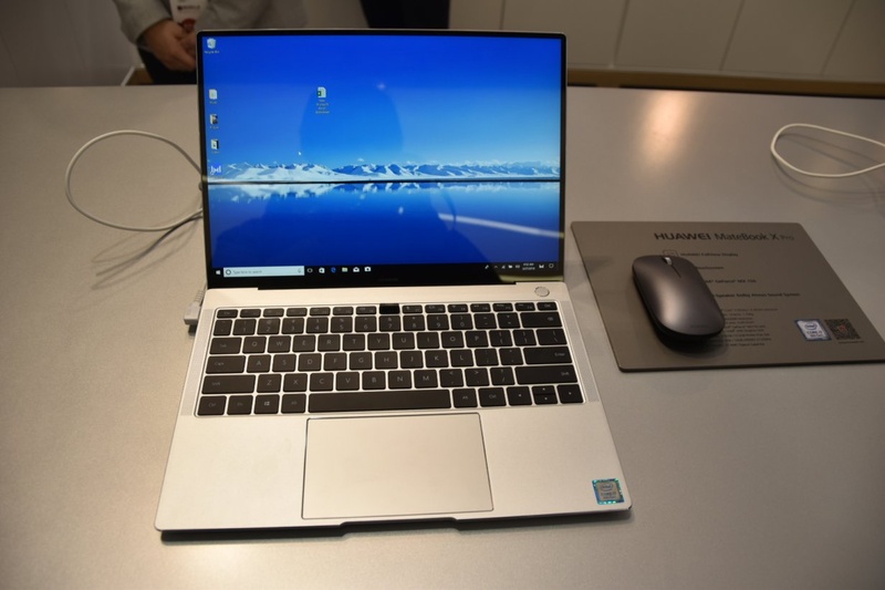 MWC会場のHuaweiブース