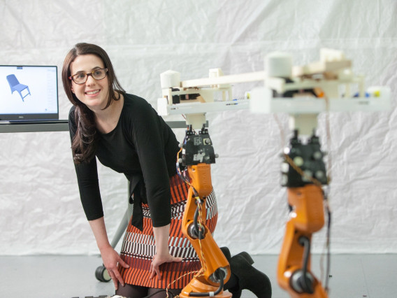 同学博士課程学生のアドリアナ・シュルツ氏